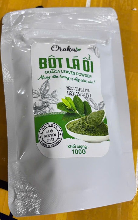 Bột lá ổi Oraka 100g